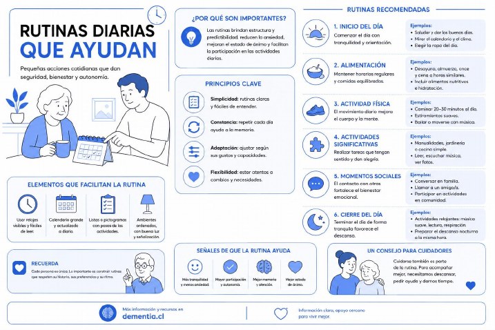 Portada de Rutinas diarias que ayudan