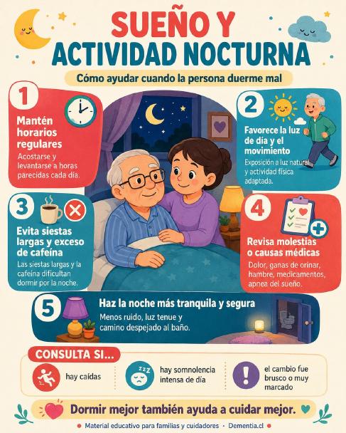 Portada de Sueño y actividad nocturna